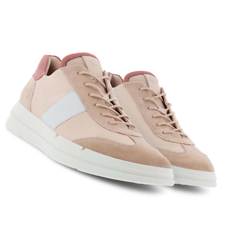 Ecco Soft X Retro-inspired Fritidssko Dame Rosa Brune | NO 85YXF